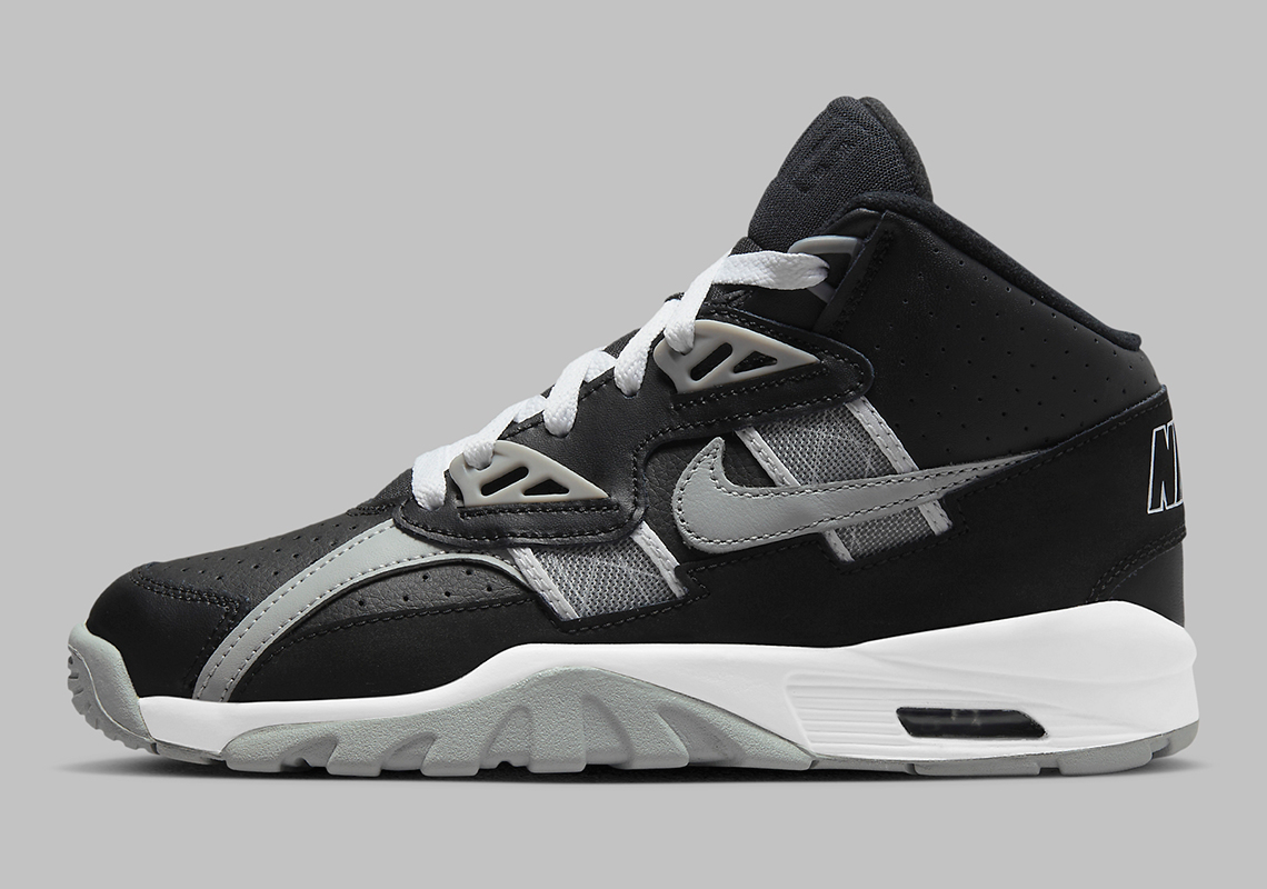 Nike Air Trainer Sc Gs Black Grey Raiders Dx3764 001 8