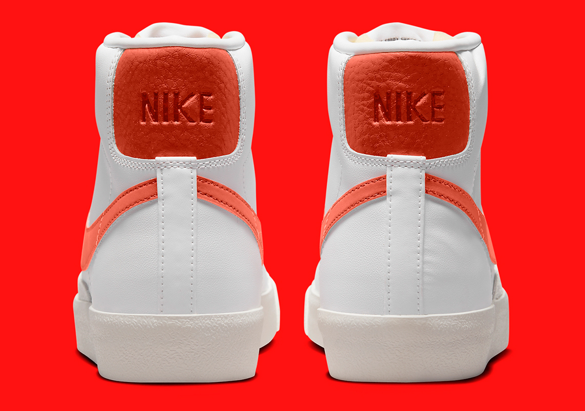 Nike Blazer Mid 77 White Orange Dz4408 100 4