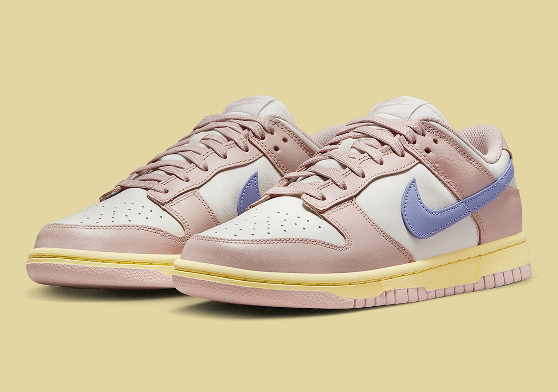 Yellowed Soles Outfit The Upcoming Nike Dunk Low "Pink Oxford"