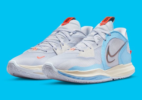 The Nike Kyrie Low 5 Appears In City Edition Nets Colors As Future Remains Uncertain