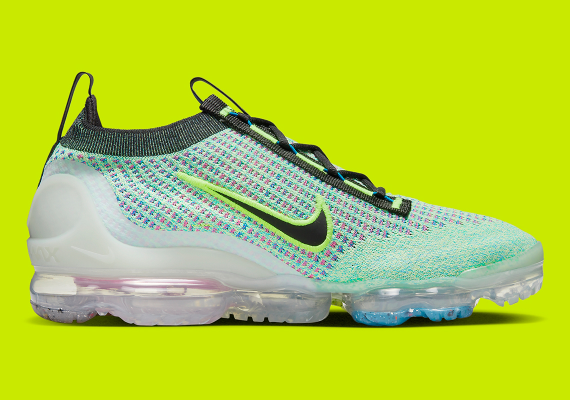 Nike Vapormax Flyknit 2021 Green Multi Color Release Date 6