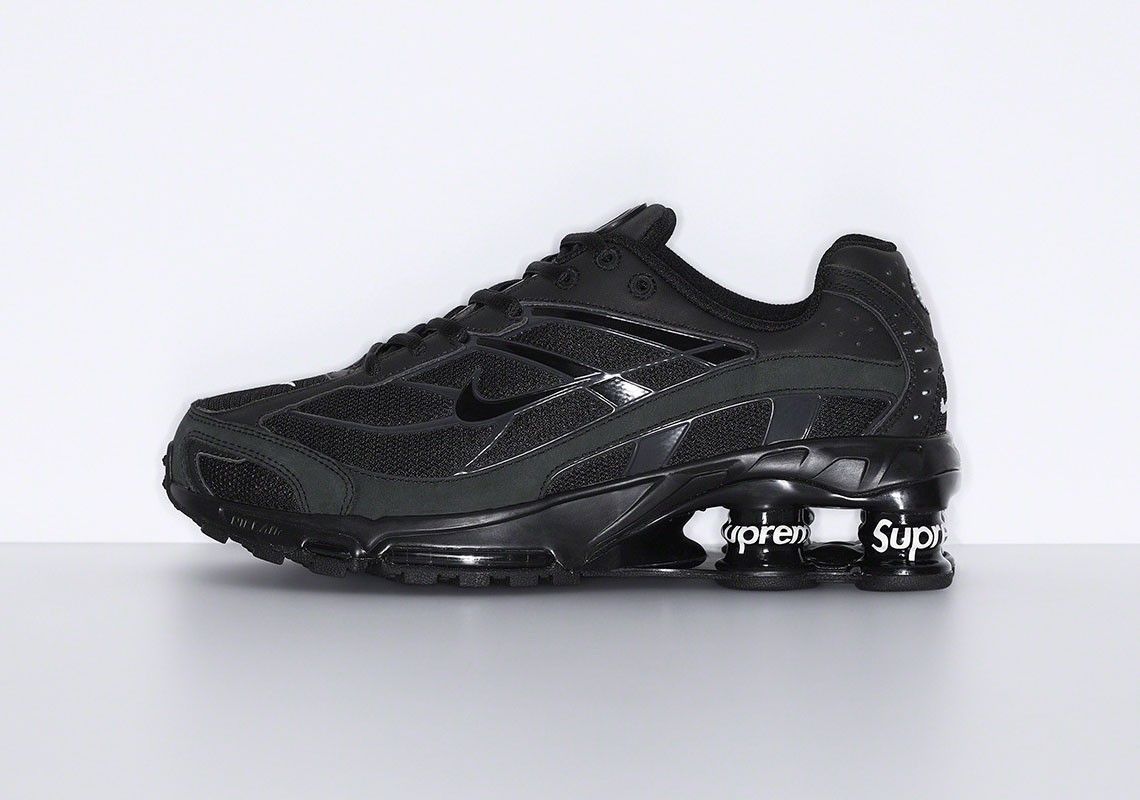 Supreme Nike Shox Ride 2 Black Release Date 1