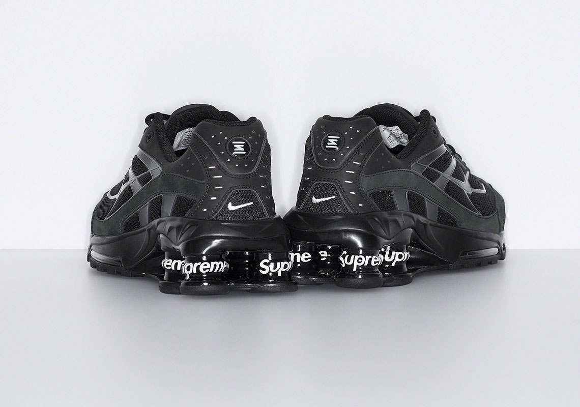 Supreme Nike Shox Ride 2 Black Release Date 3