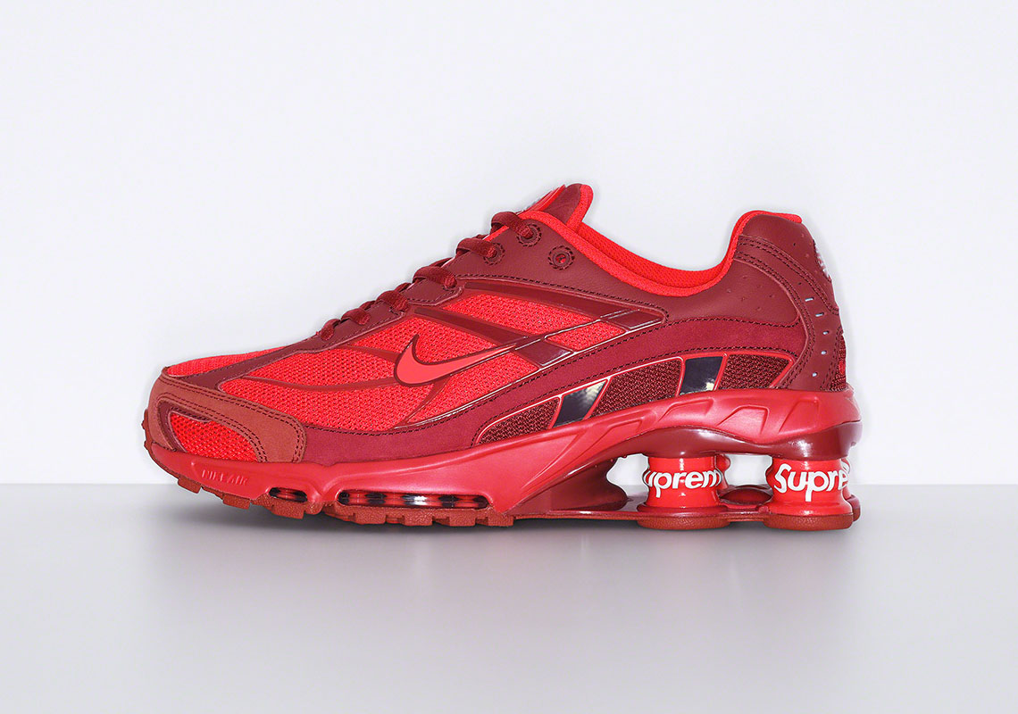 Supreme Nike Shox Ride 2 Red Release Date 1