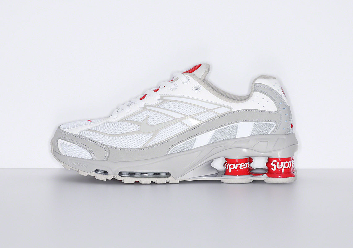 Supreme Nike Shox Ride 2 White Release Date 1