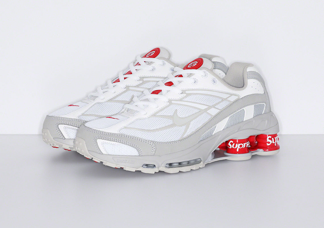 Supreme Nike Shox Ride 2 White Release Date 2