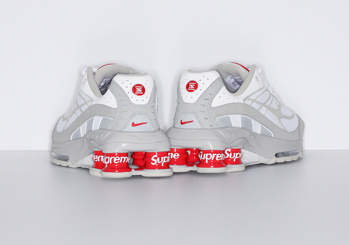 Supreme Nike Shox Ride 2 White Release Date3