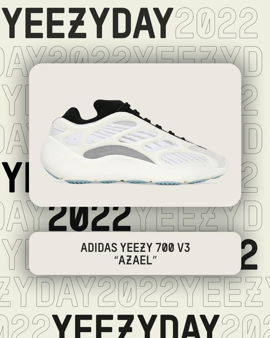 Yeezy Day 2022 Yeezy 700 V3 Azael