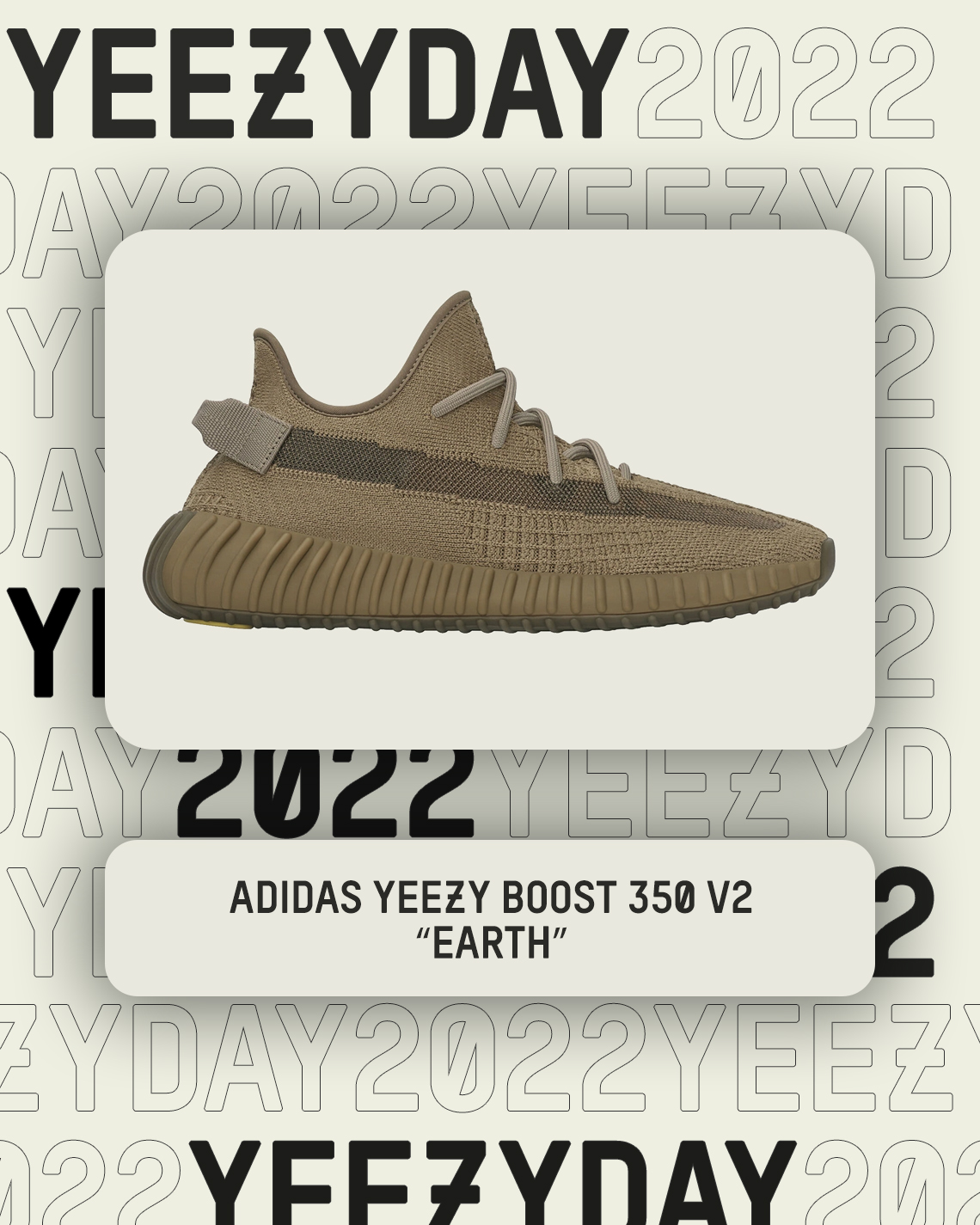 Yeezy Day 2022 Yeezy Boost 350 V2 Earth