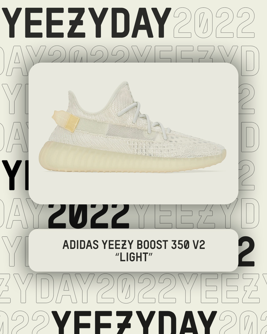 Yeezy Day 2022 Yeezy Boost 350 V2 Light