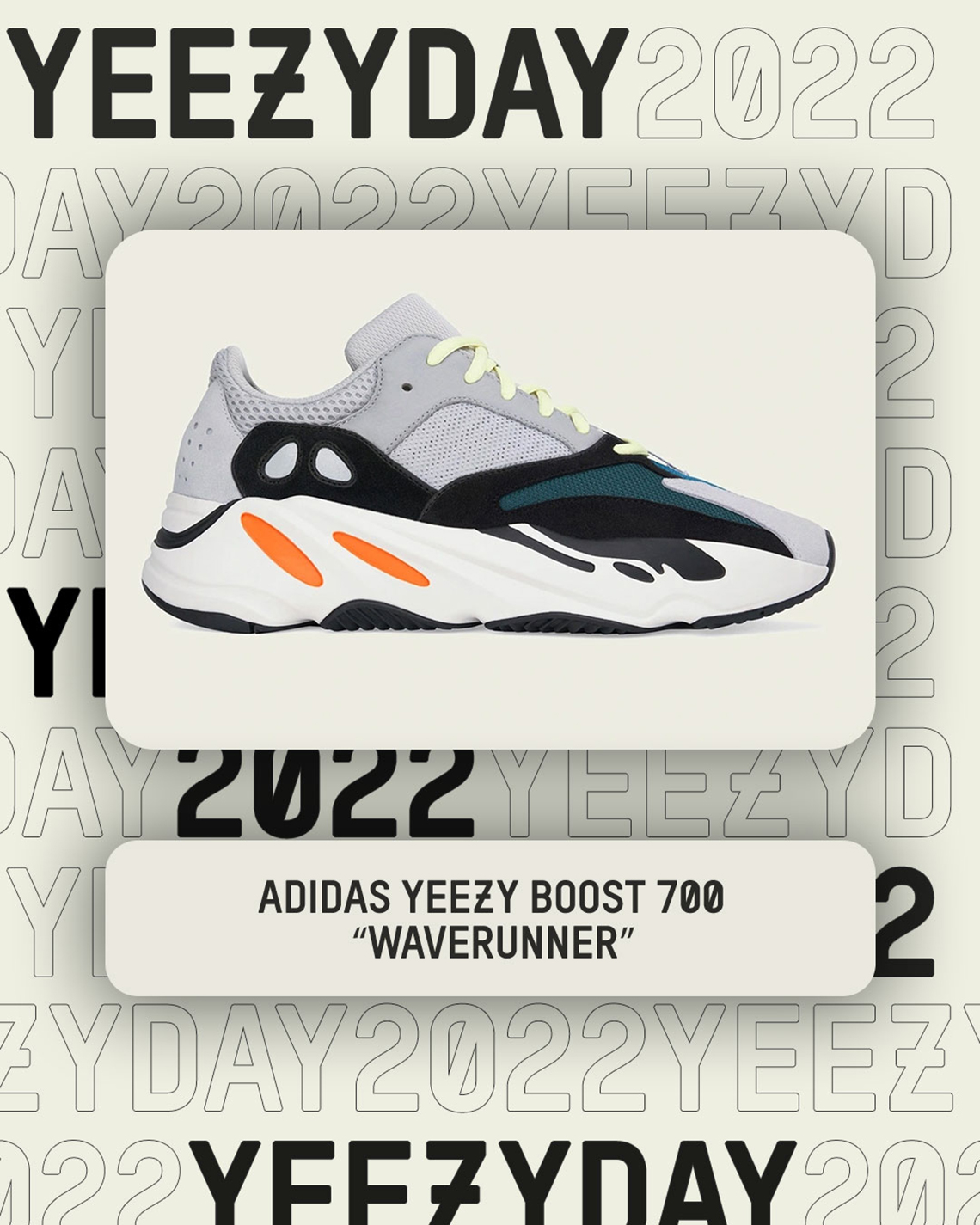 Yeezy Day 2022 Yeezy Boost 700 Waverunner