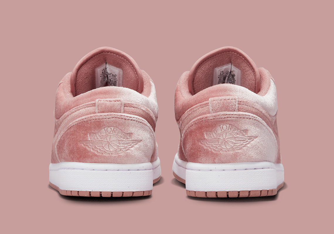 Air Jordan 1 Low Pink Velvet Dq8396 600 7