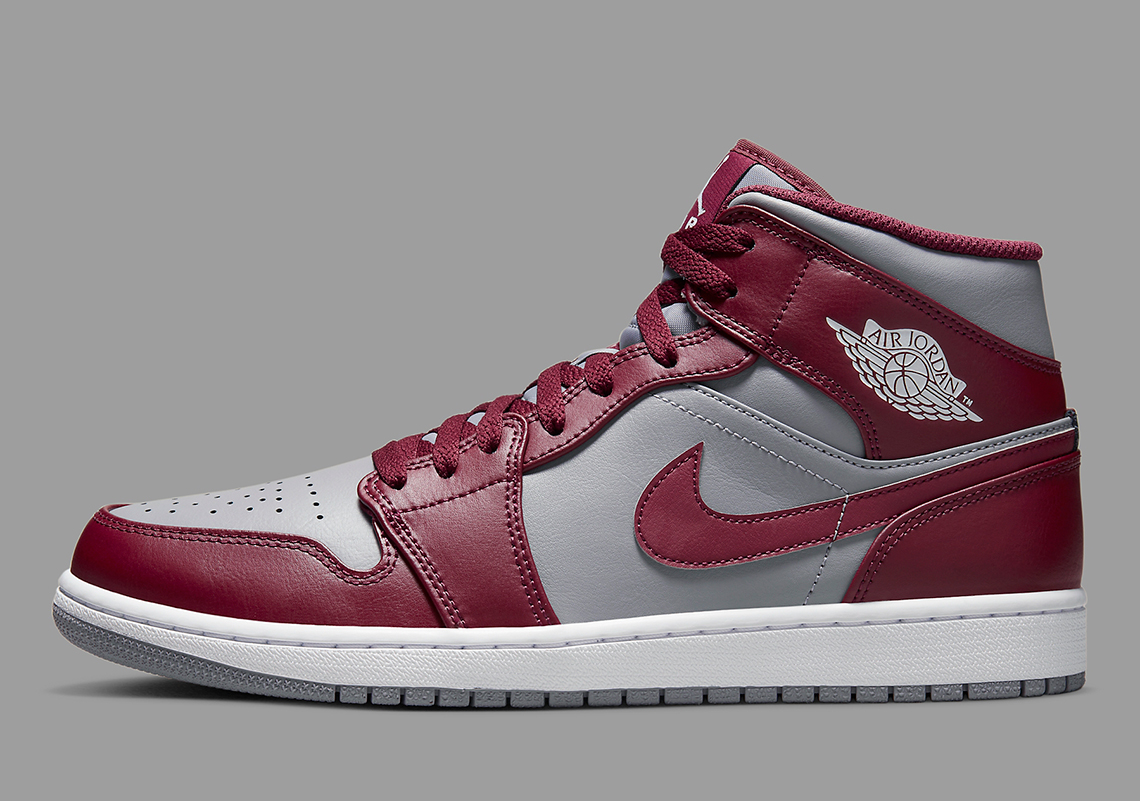 Official Images Of The Air Jordan 1 Mid "Team Red"