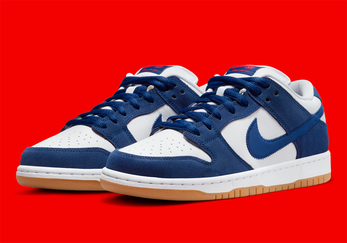 Official Images Of The Nike SB Dunk Low "Dodgers"