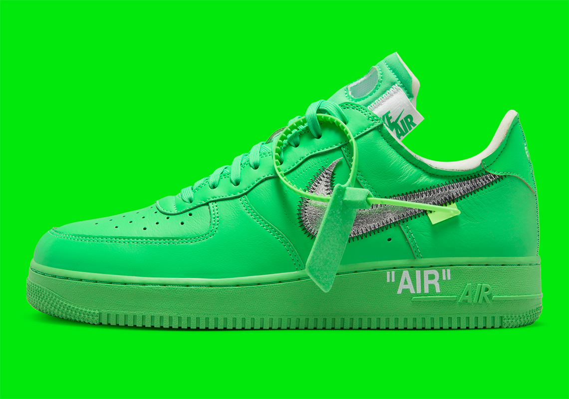 Dx1419 300 Off White Air Force 1 Green 1