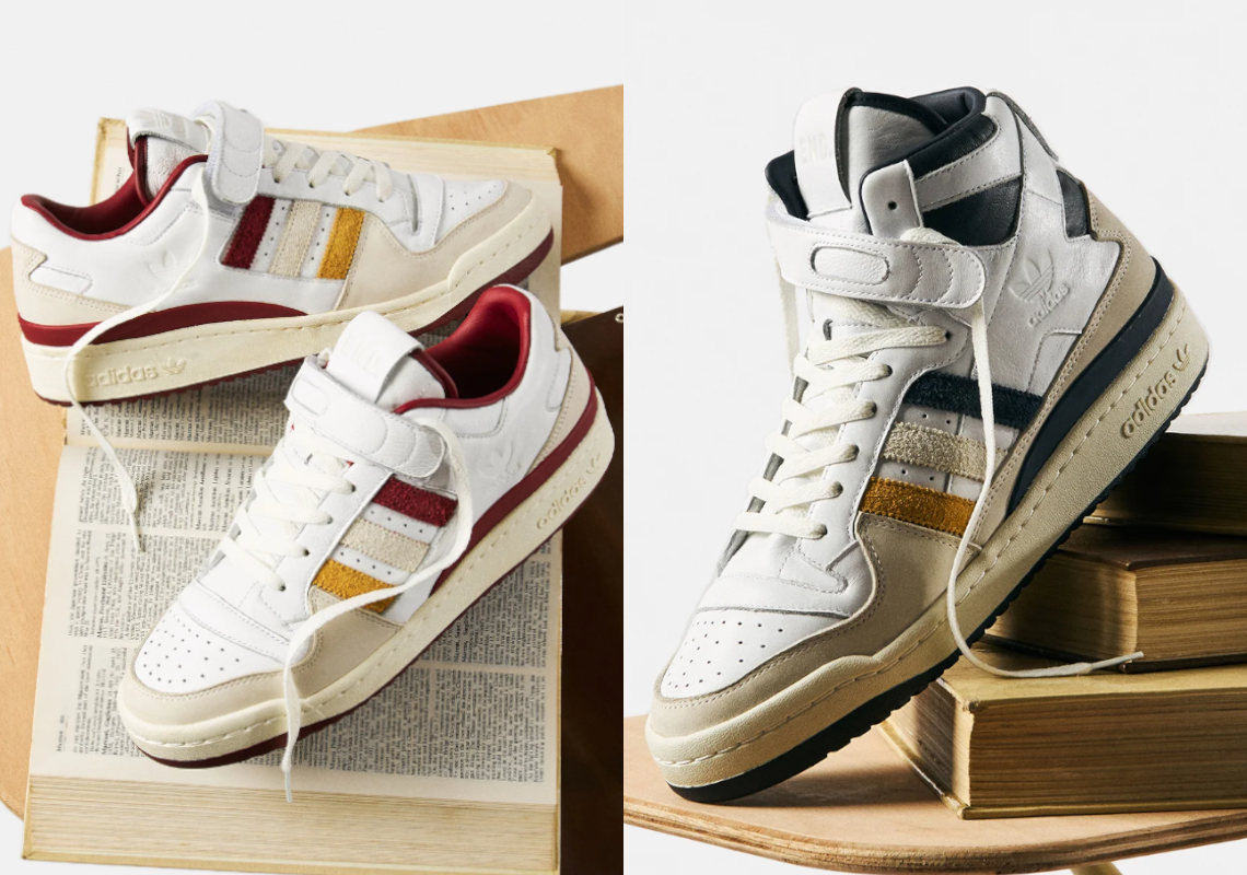 END. And adidas Originals Join Forces Again On A Forum "Varsity" Collection