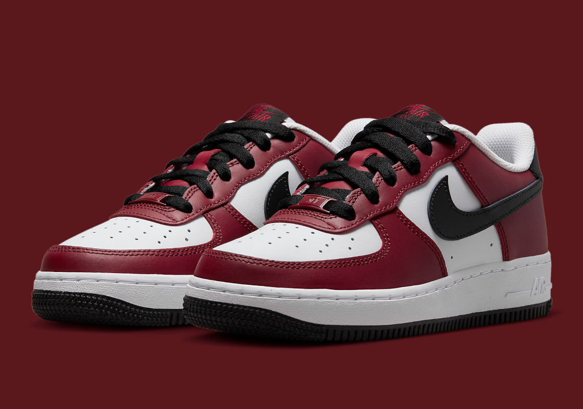 "Team Red" Gives This Kid's Nike Air Force 1 Low A Chicago Bulls-Friendly Makeover