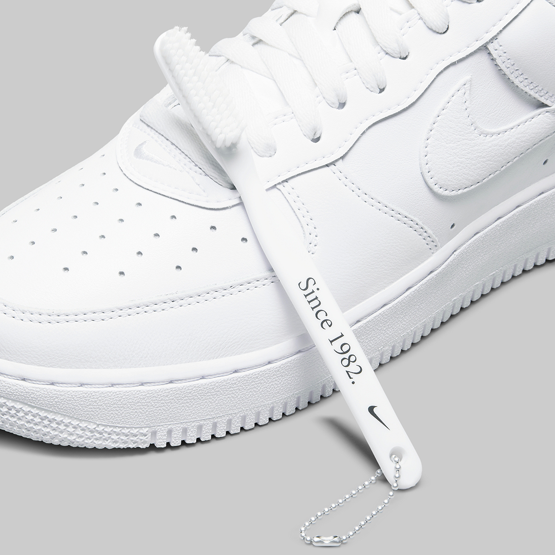 Nike Air Force 1 Triple White Anniversary Edition Dj3911 100 8