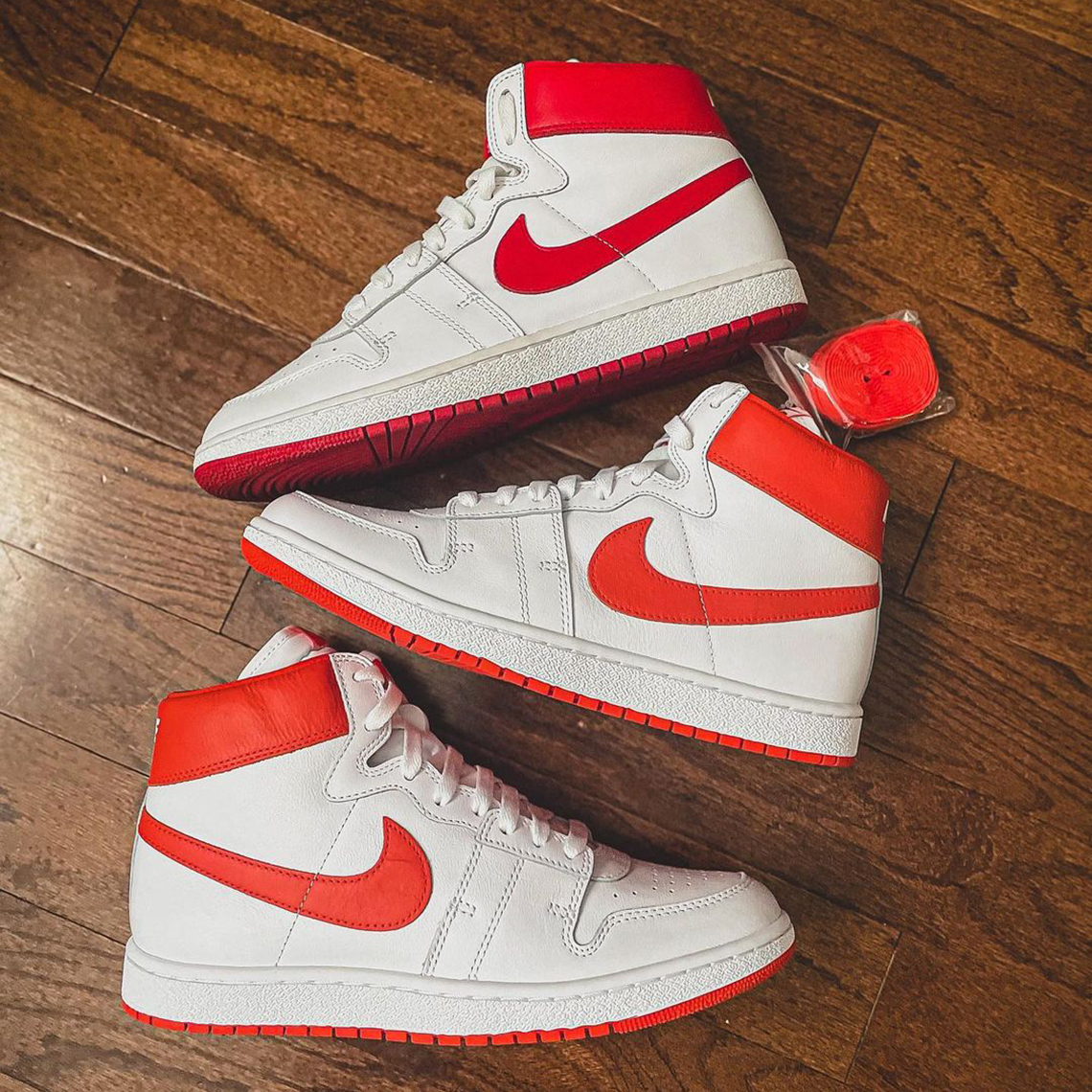 Nike Air Ship White Red 4