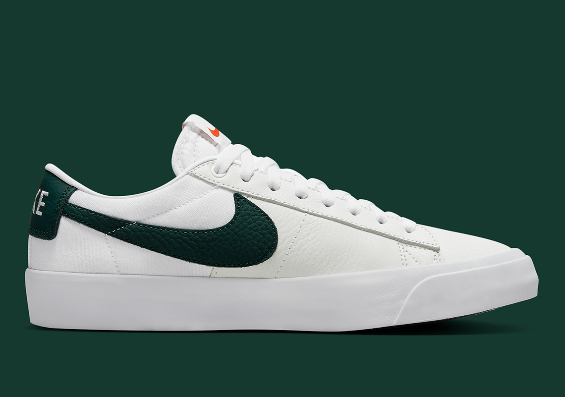 Nike Blazer Low White Green Dr9099 100 6