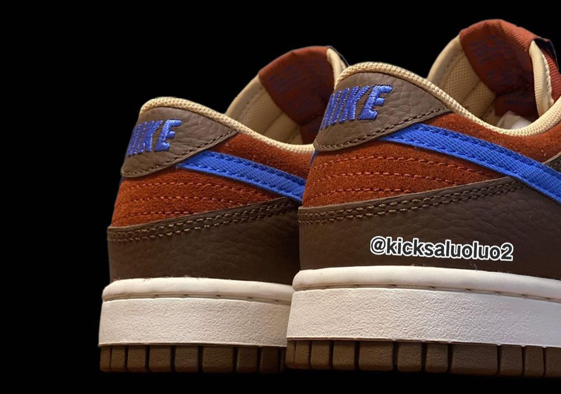 Nike Dunk Low Brown Blue Sample 1