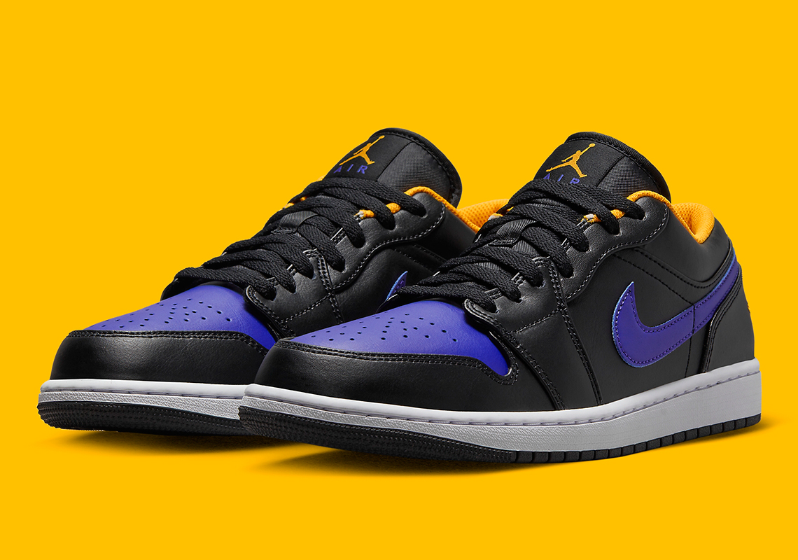 The Next Air Jordan 1 Low Takes On Lakers Colors