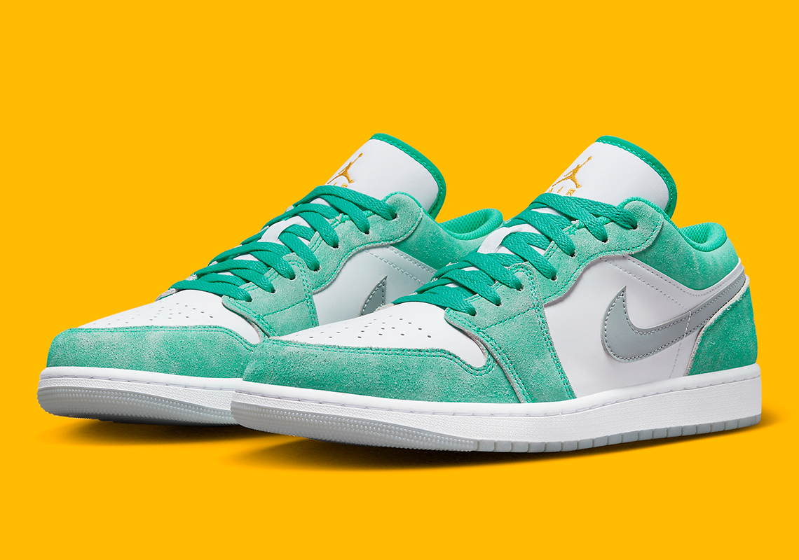 The Air Jordan 1 Low Brightens Up With “New Emerald”