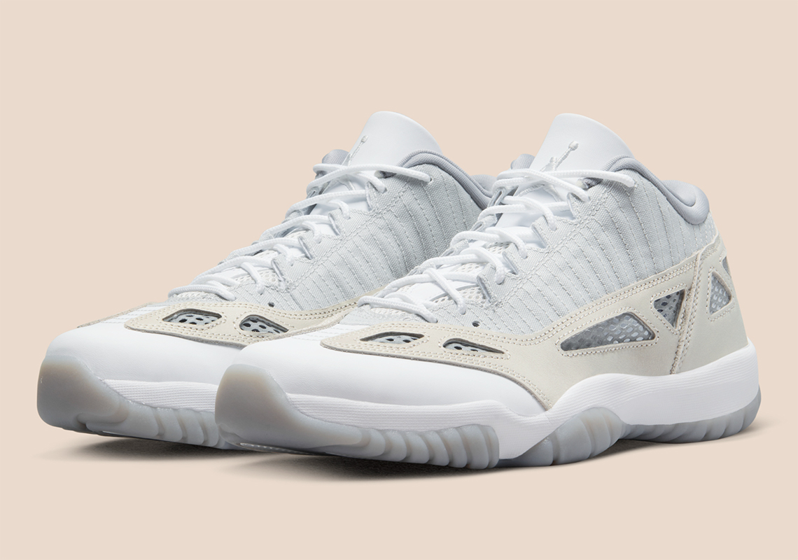 Official Images Of The Air Jordan 11 IE Low "Light Orewood Brown"