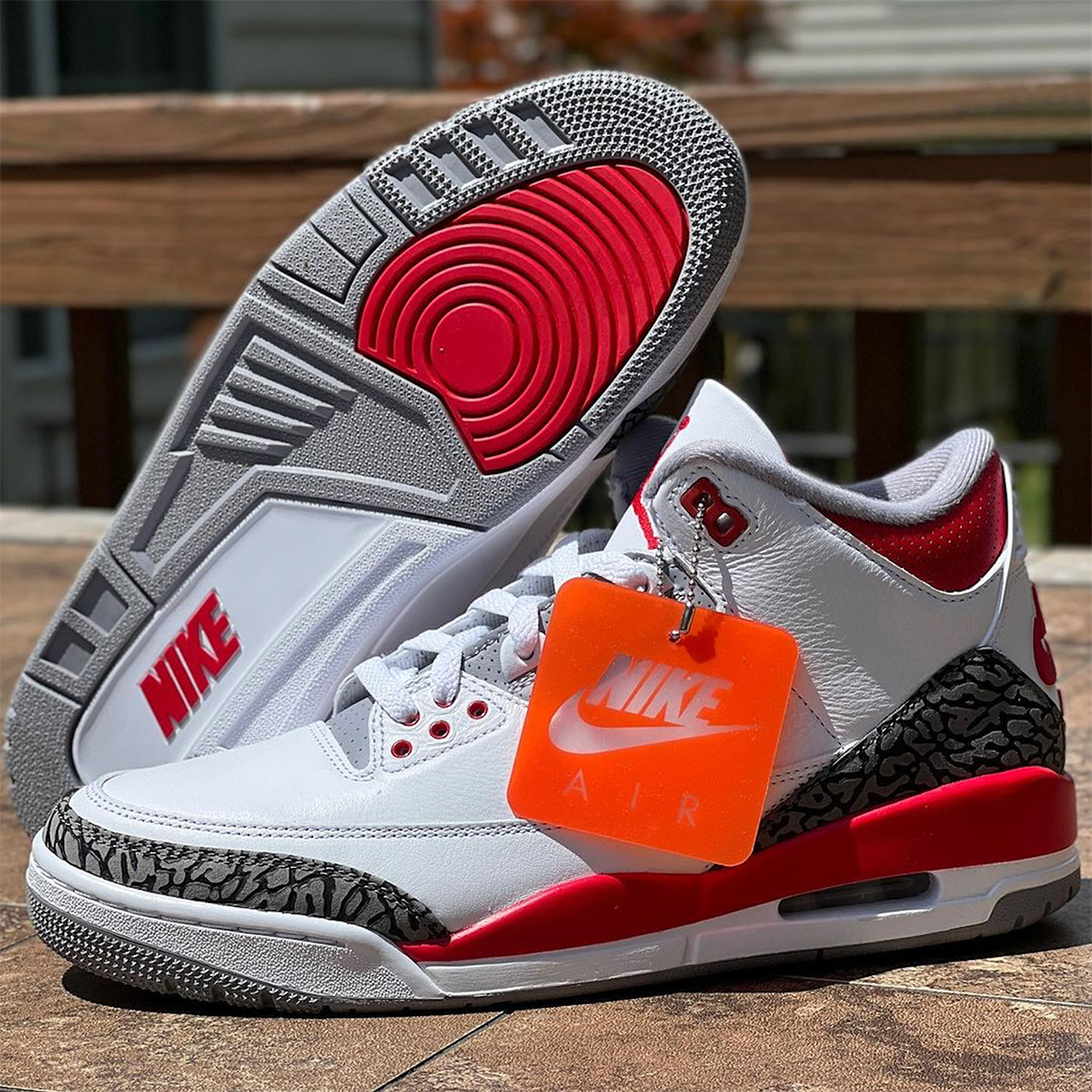 Air Jordan 3 Fire Red Dn3707 160 Release Date3