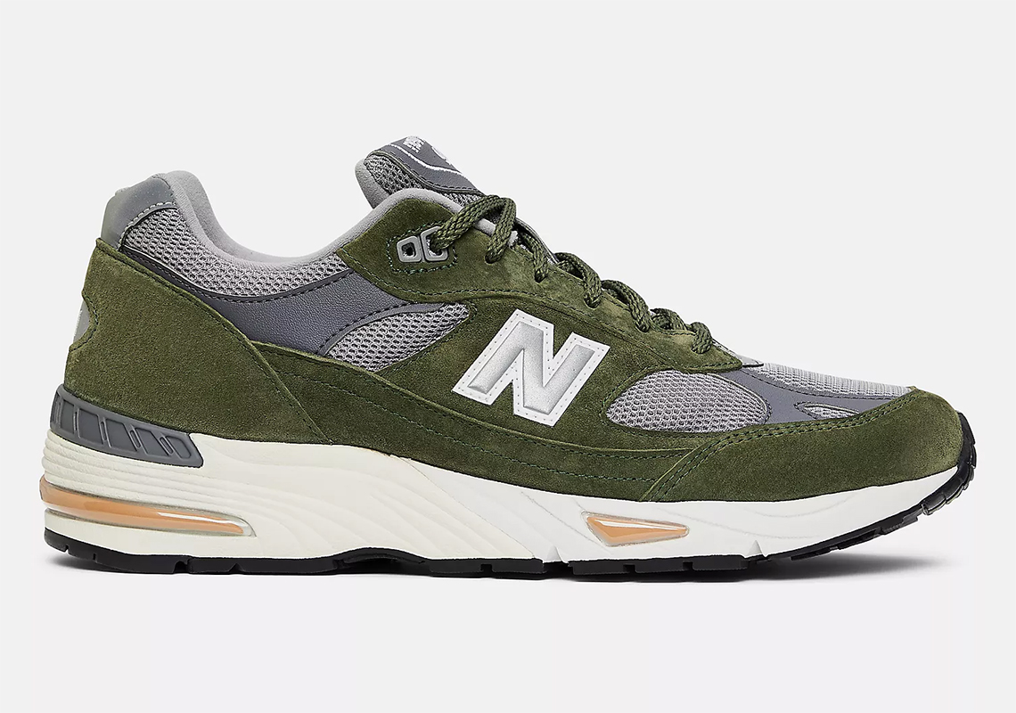 New Balance 991 Green Grey Tan M991ggt 1