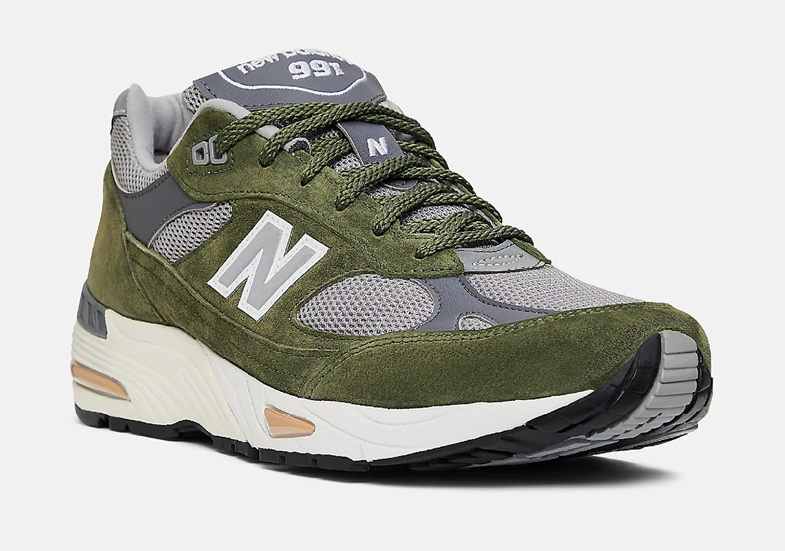 New Balance 991 Green Grey Tan M991ggt 2
