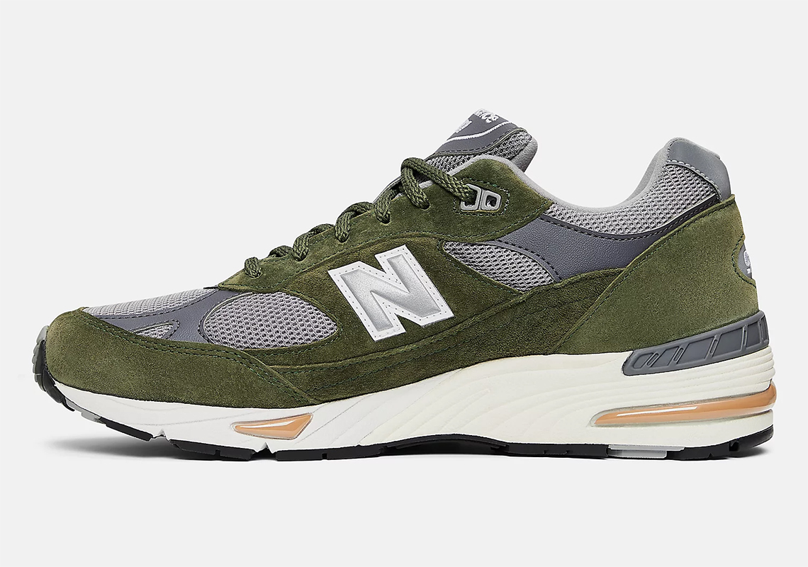 New Balance 991 Green Grey Tan M991ggt 3
