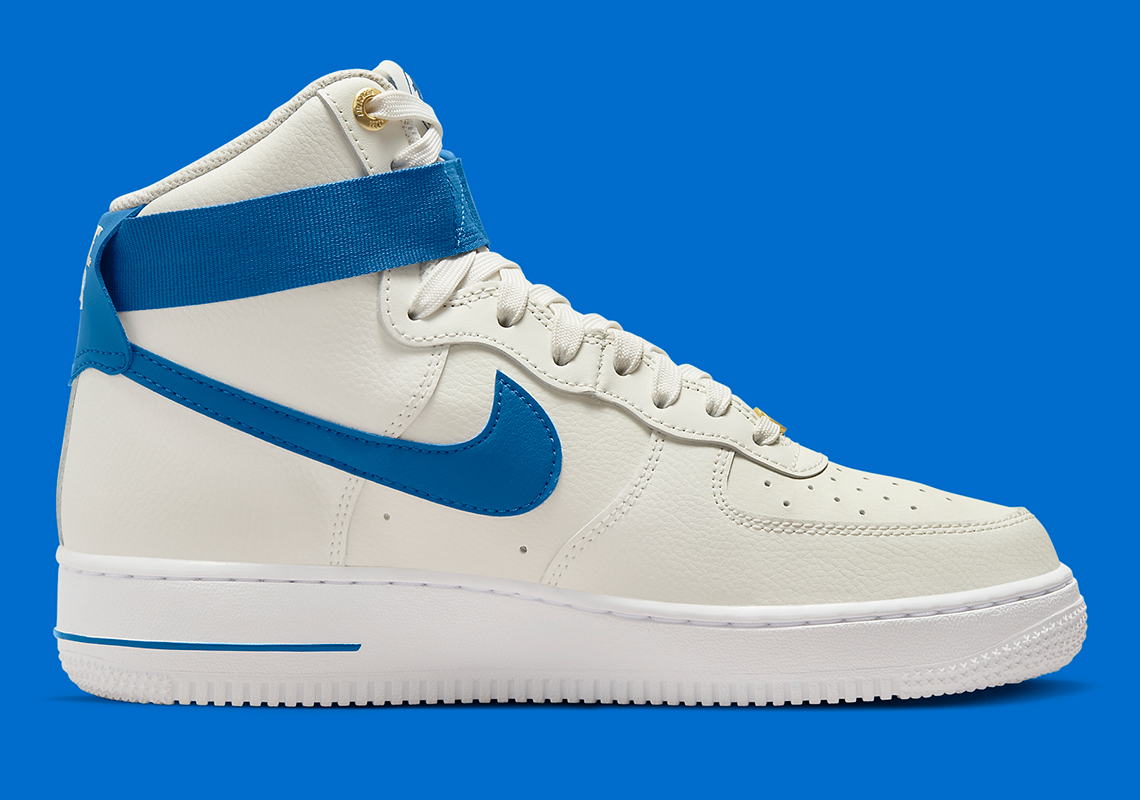 Nike Air Force 1 High 40th White Blue Dq7584 100 4