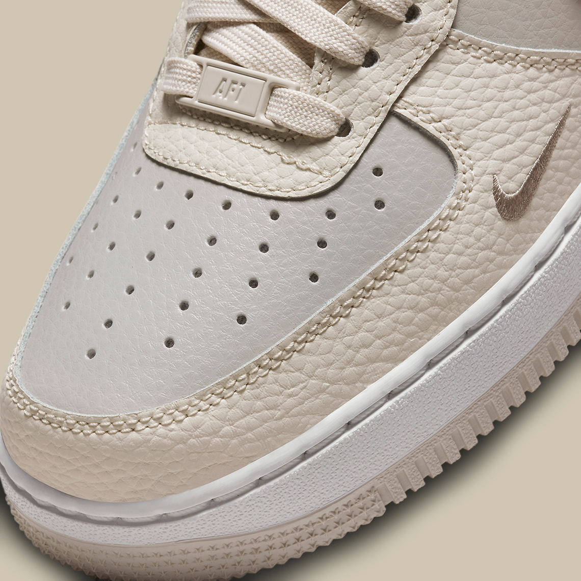 Nike Air Force 1 Low Fossil Grey Fb8483 100 2