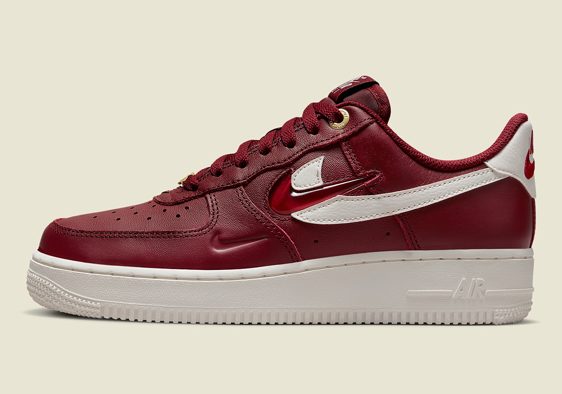 Nike Air Force 1 Low "Logo Pack" Appears In "Team Red" Flair