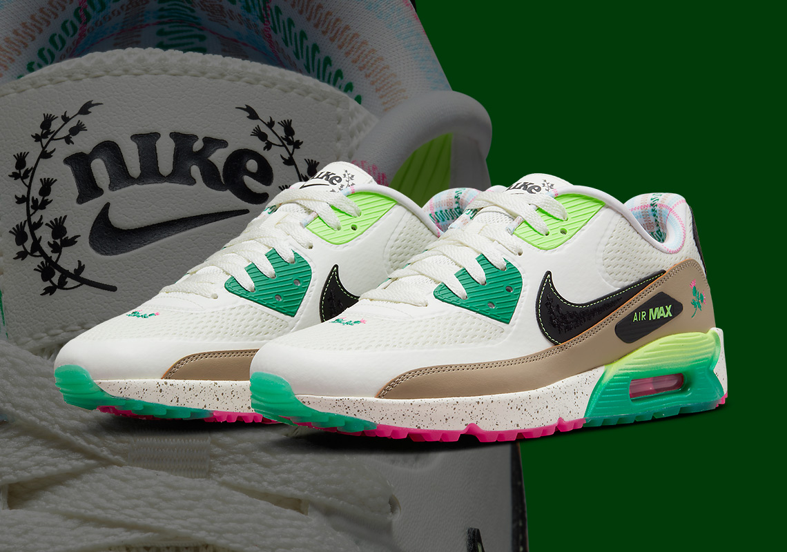 Hike Nike Man Hits The Green With The Air Max 90 Golf