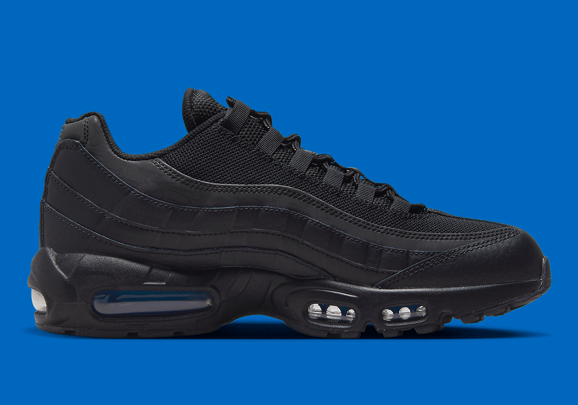 Nike Air Max 95 Black Blue Reflective Dz4511 001 3