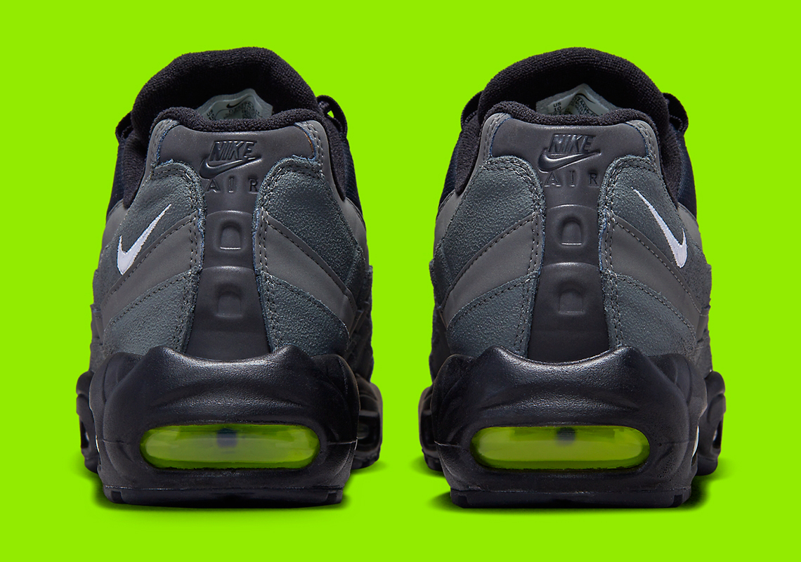 Nike Air Max 95 Black Grey Volt Dz4496 001 2