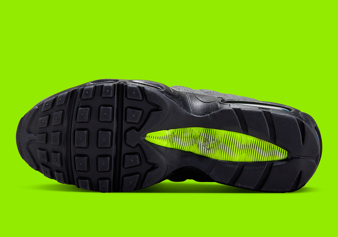 Nike Air Max 95 Black Grey Volt Dz4496 001 3