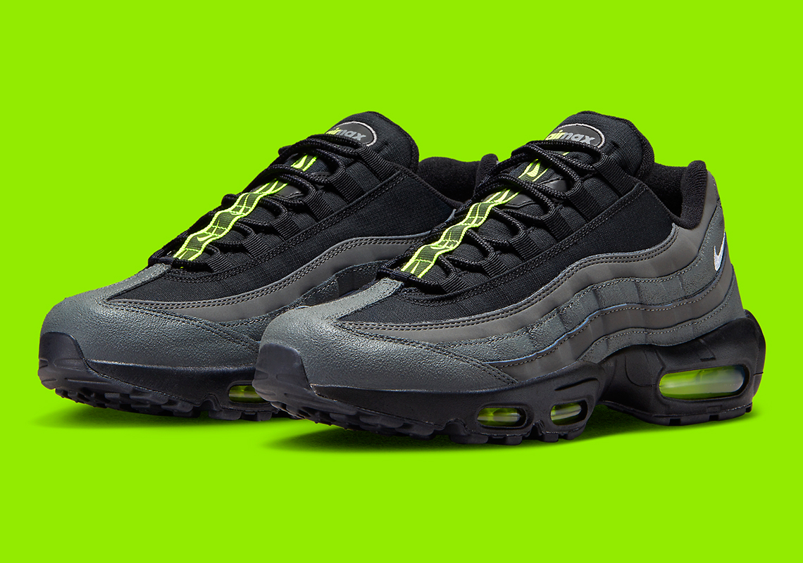 Familiar Greys And Volts Appear On The Nike Air Max 95