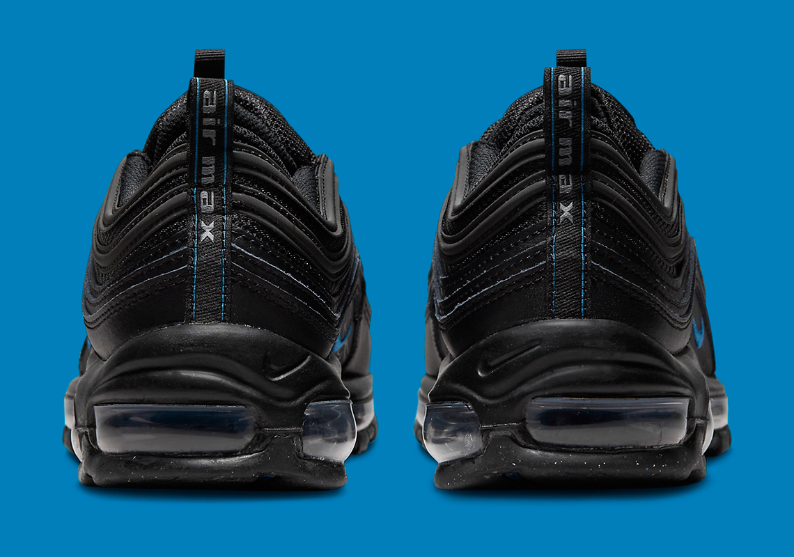 Nike Air Max 97 Black Blue Multi Swoosh Dz4505 001 1