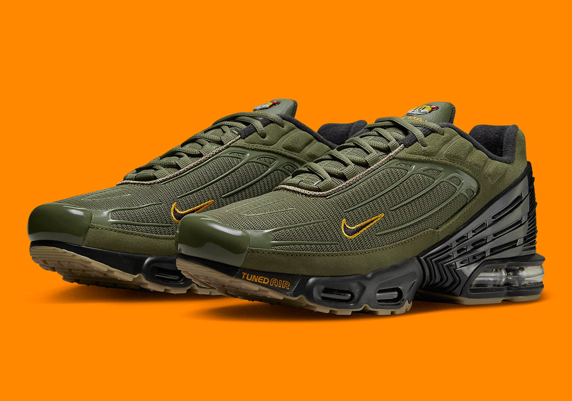 A Classic Military Look Appears On The Nike Air Max Plus 3