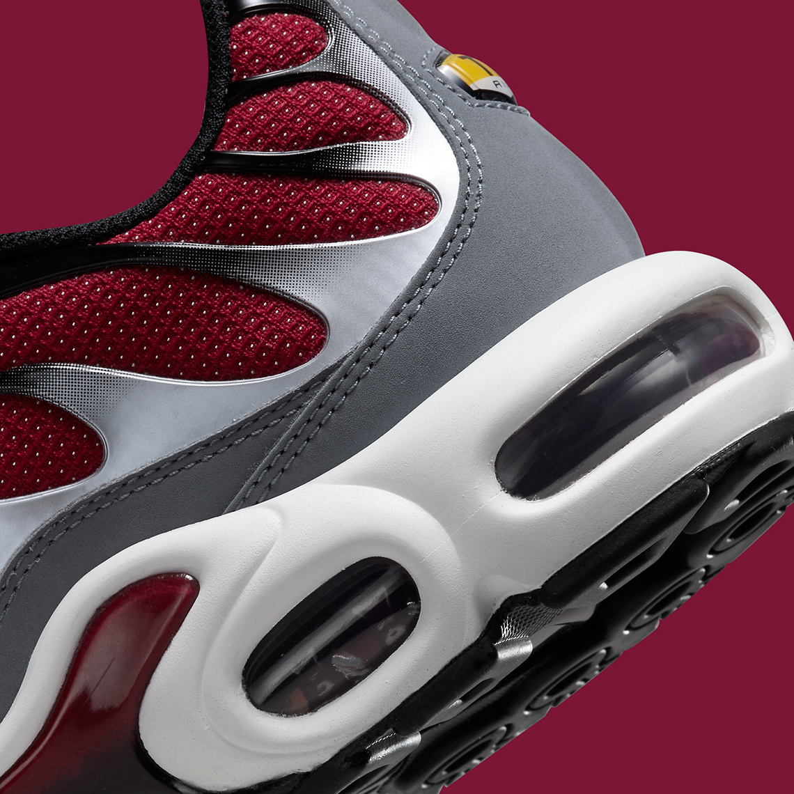 Nike Air Max Plus Team Red Silver Dq3983 600 1