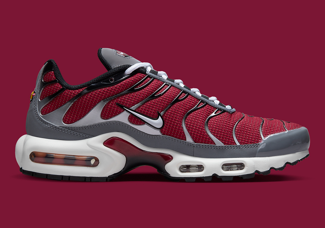 Nike Air Max Plus Team Red Silver Dq3983 600 3