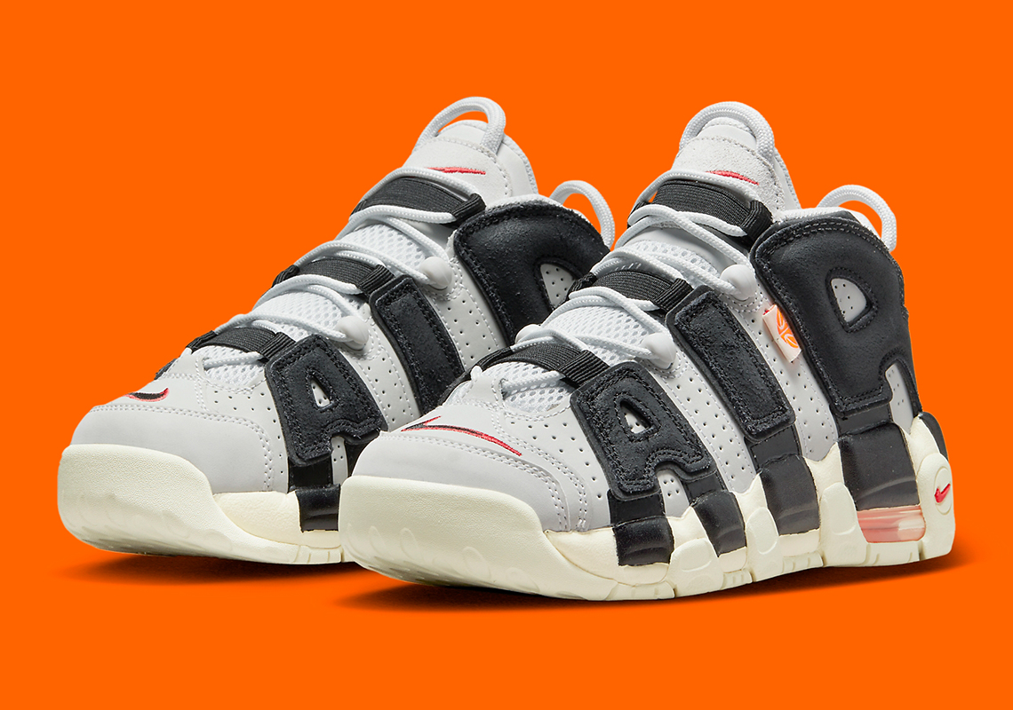 The Nike Air More Uptempo "Hoops" Draws Upon Colors Of Off-White's "The Ten"