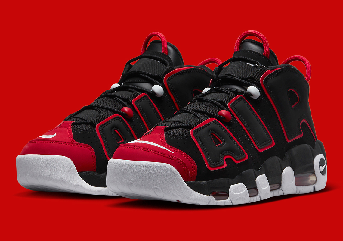 Official Images Of The Nike Air More Uptempo "Red Toe"