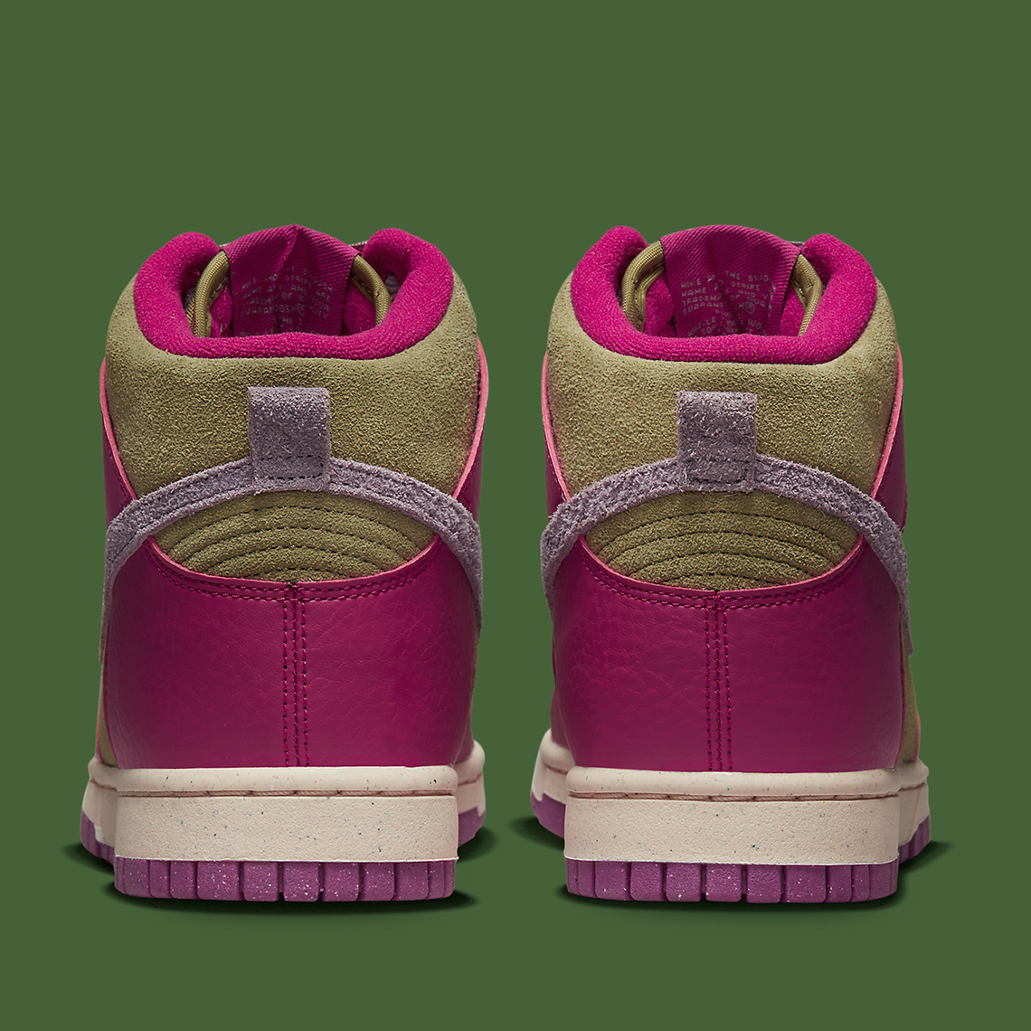 Nike Dunk High Dynamic Berry Grand Purple Pilgrim Fb1273 5004