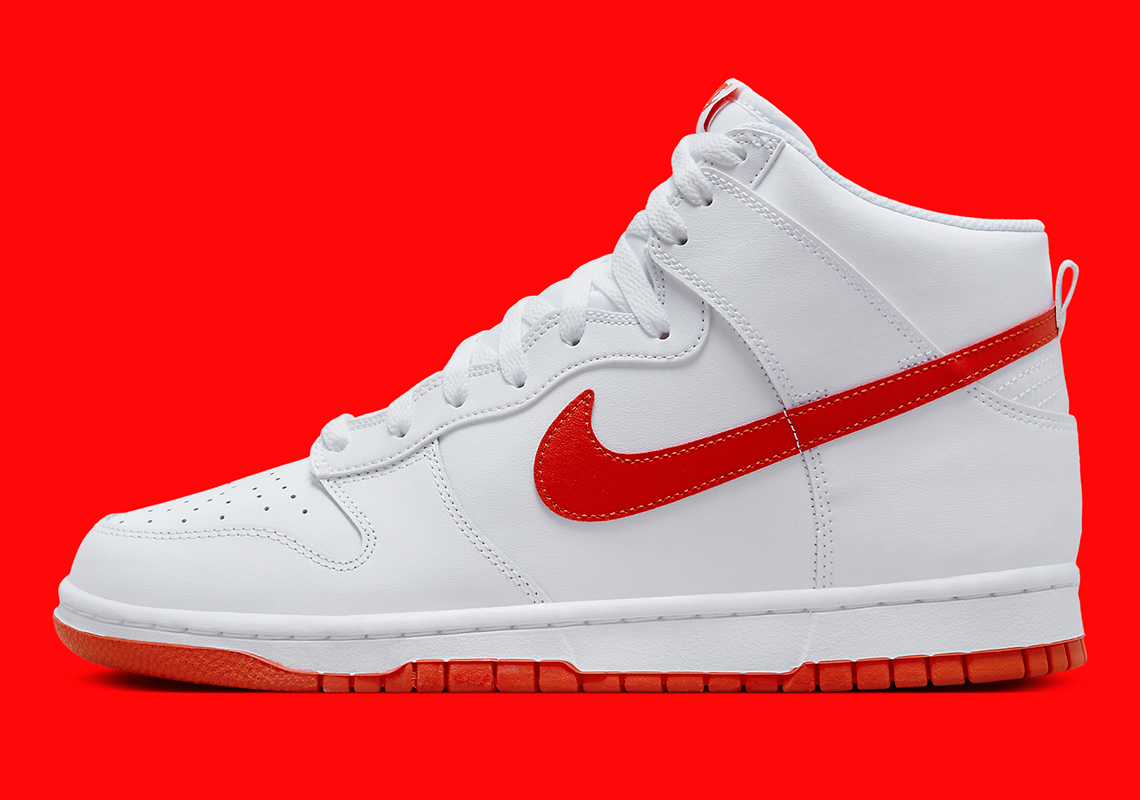 Nike Dunk High White Picante Red Dv0828 100 8