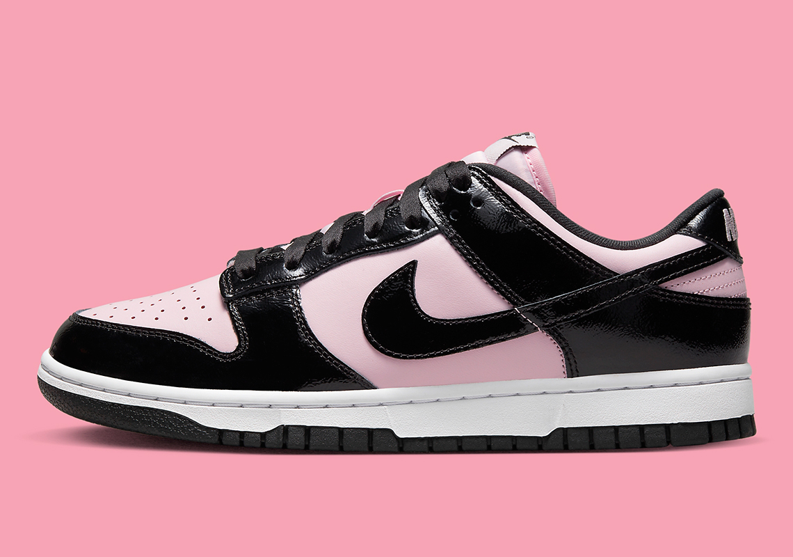 Nike Dunk Low Black Patent Pink Dj9955 600 7