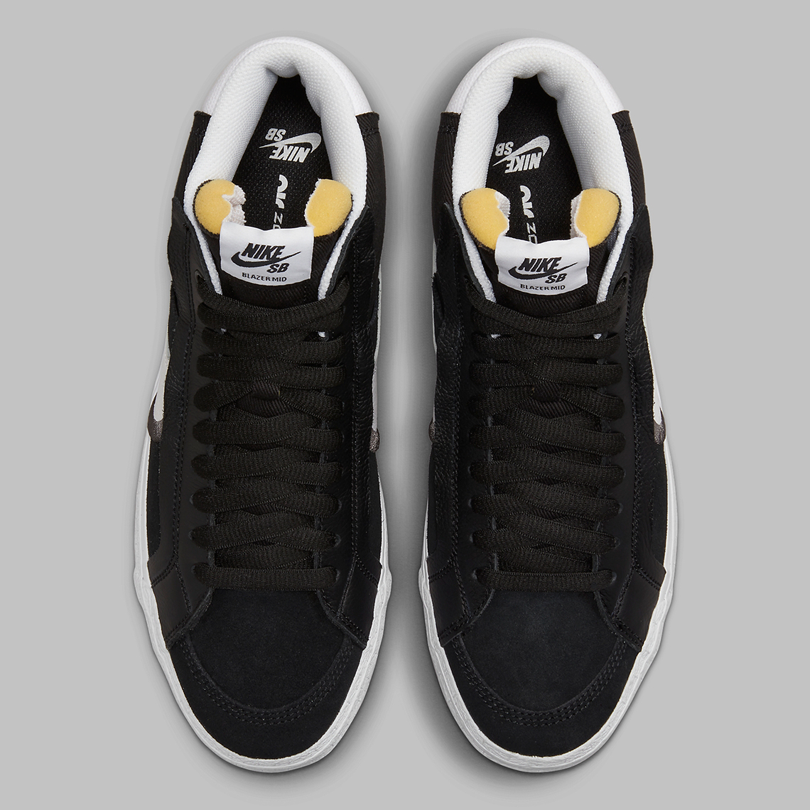 Nike Sb Blazer Mid Black White Dr9144 001 6